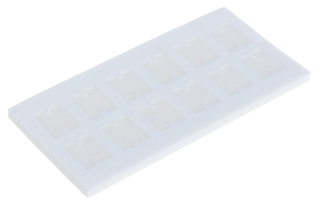 Карточка для чистки оптических коннекторов ССД "12xN"