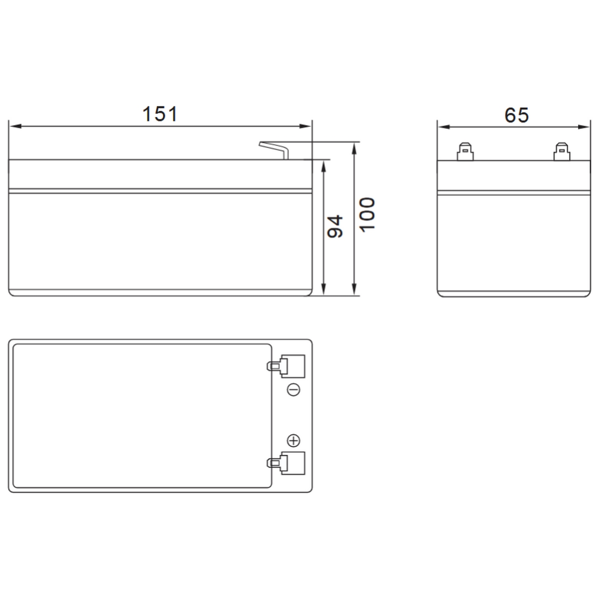 Аккумуляторная батарея MNB Battery MM 7.2-12